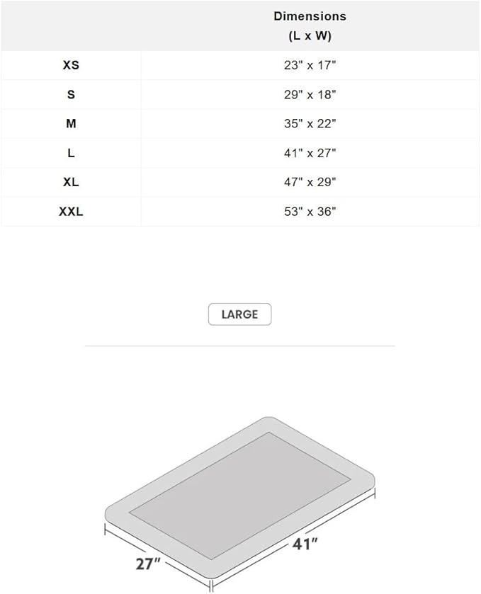 K9 Ballistics Tough Ripstop Dog Crate Pad - Durable, Machine Washable Kennel & Travel Mat for Large Dogs, 41 x 27 Fits 42" Wire Crates, Sandstone
