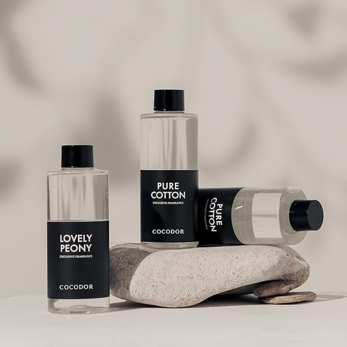 Cocod'or COCODOR Reed Diffuser Oil Refill/April Breeze /6.7oz / 1 Pack/Aromatherapy, Home Fragrance, Scented Oils, Oils for Reed Diffuser, Bathroom Home Decor