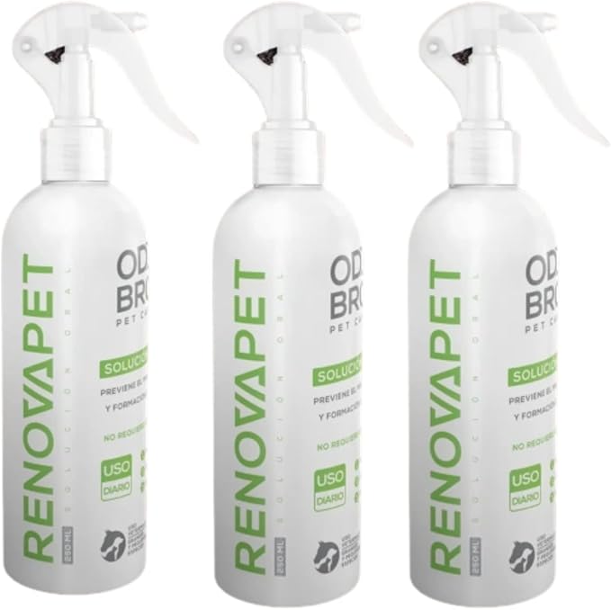 Renovapet Organic Antitartar Oral Care Solution Pets Pay 2 and Carry 3 (Renovapet Oral pay 2 carry 3, 250 Ml)