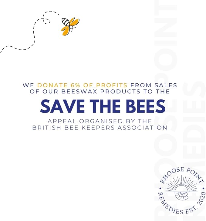 Rhoose Point Remedies Dog Paw Balm - Softens, Heals, Soothes & Protects Dogs Paws, Noses & Skin. All Natural, Organic Ingredients. Lick-Safe Protection for Dogs with Beeswax (1 fl.oz - Starter Tin)