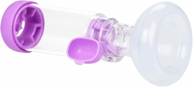 Inhaler Aerosol Chamber for Dogs Inhaler Spacer for Giving Medicine to Your Pet-Helps Dog with Breathing & Delivering Medication Fits (for Dog)