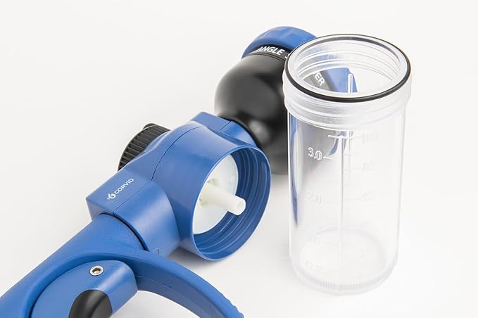 2-Pack Corvid Adjustable Nozzle with Soap Dispenser, 8-Pattern Spray Hose Nozzle for Cleaning Cars, House, and Pets - Lightweight Plastic Design (2)