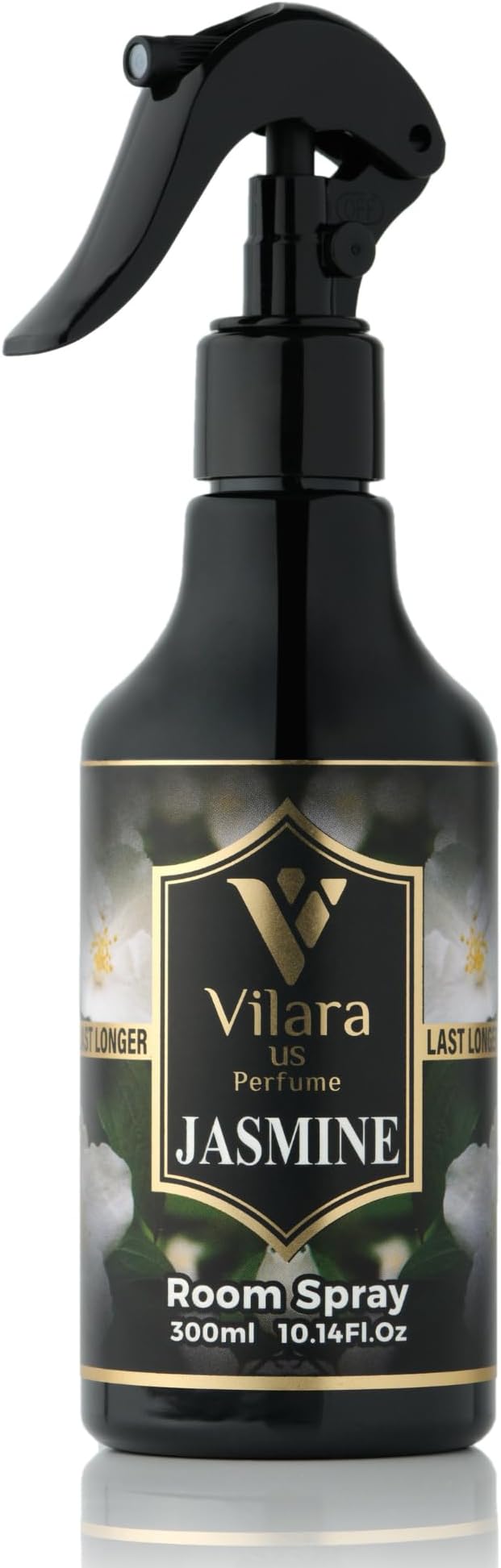 Room Spray Freshener - Long-Lasting Luxury Scents - Room and Linen Spray for Bedding, Sheets, Fabric, Furniture for Aromatherapy - 10.14 fl oz (Jasmine)