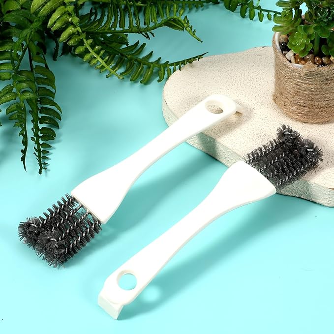 2Pcs Bird Cage Long Handle Shovel Cleaner, Easy Bird Droppings Removal Brush for Parrot & Pet Cages & Bird Perch Bird Cage Tool Accessories Supplies