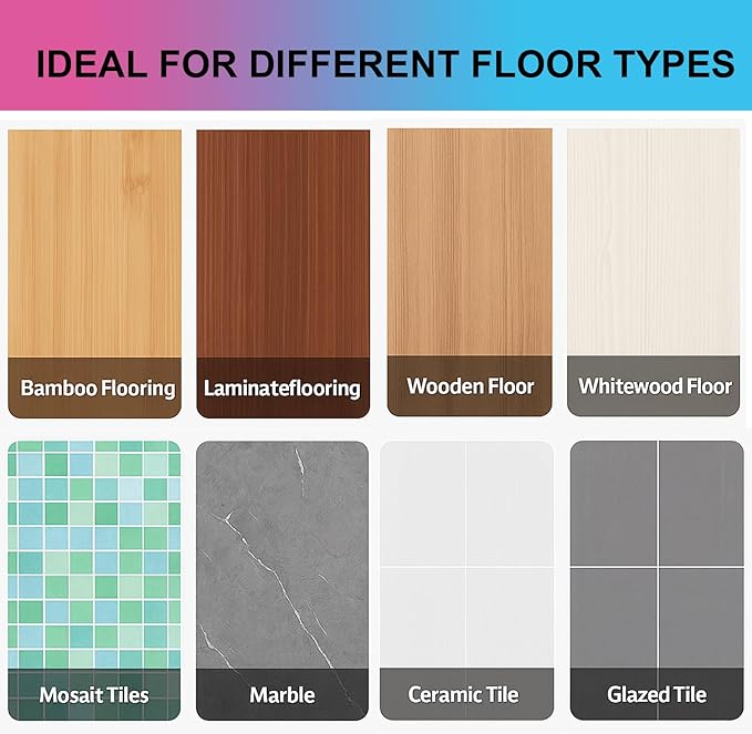 4 Pack Floor Cleaning Solution – Compatible with Tineco iFloor & Floor One Wet Dry Vacuums, Multi-Surface Hard Floor Cleaner Liquid, Residue-Free Eco Friendly Pet Safe Refill