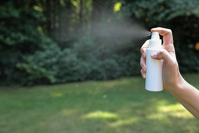 Plastic Spray Bottle Fine Mist 3.38 Oz – Refillable, Reusable, Portable Sprayer, Travel Size, Leak Proof for Household Use, Essential Oil, Cleaning Solution and Perfume (8 Pack, 100 ml)