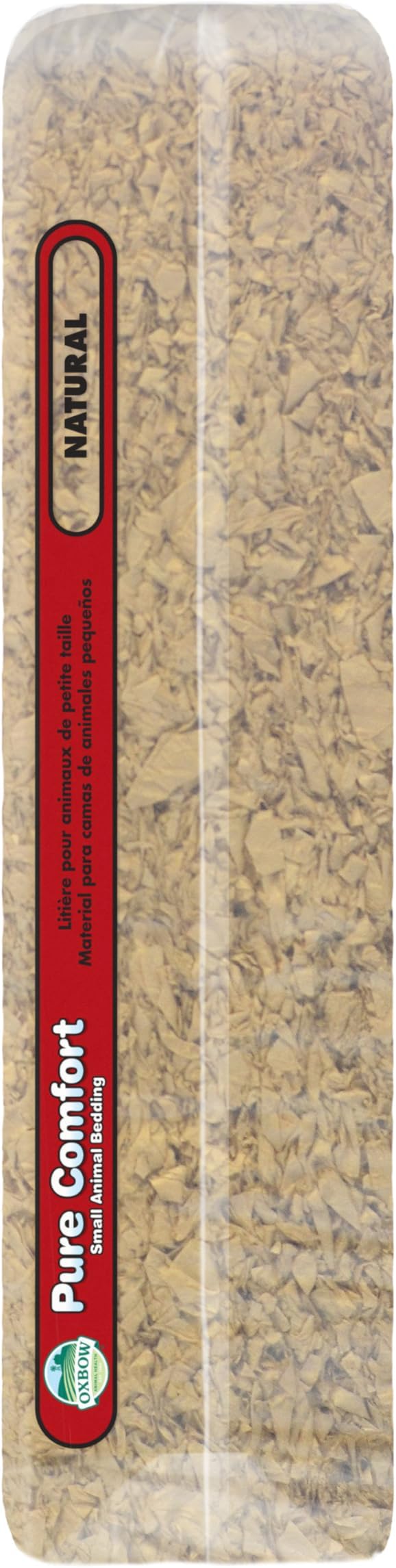 Oxbow Pure Comfort Bedding, Rabbit, Hamster, & Guinea Pig Bedding, Bunny Supplies for Litter Box, Pet Safe, 99.9% Non-Dust, Bunny Litter Box, Natural, 28 Liter Bag