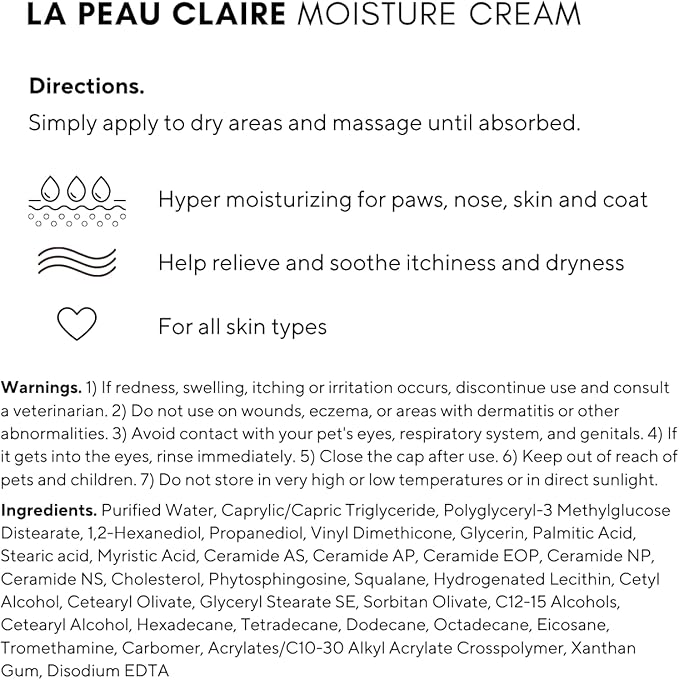 Hypoallergenic Dog Shampoo and Conditioner in 1, Cat Shampoo, Moisturizing, Tear-Free for Sensitive Skin, Puppies, with Pet-Friendly Fragrance, Includes Silicone Bath Brush (Moisturizer)