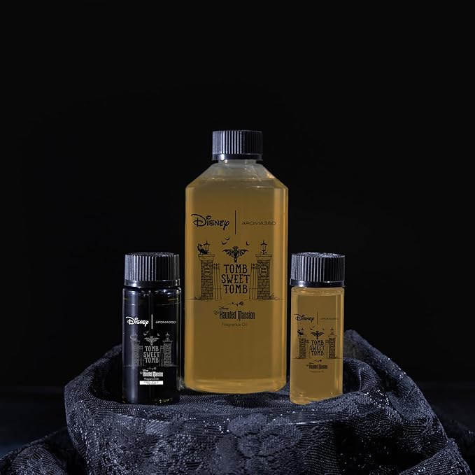Aroma360 Disney Tomb Sweet Tomb Oil Blend | Haunted Mansion Inspired Diffuser Oil | Cinnamon, Tonka and Bergamot 1.7 fl oz, 50 mL