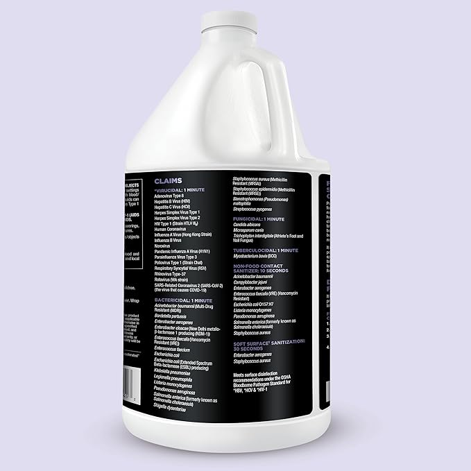 Prevention Ready-To-Use Disinfectant Cleaner – Surface Disinfecting & Cleaning Solution for Salons, Spas, Clinics – Hospital Grade, Gallon Refill – 1 Gallon (1 Pack)