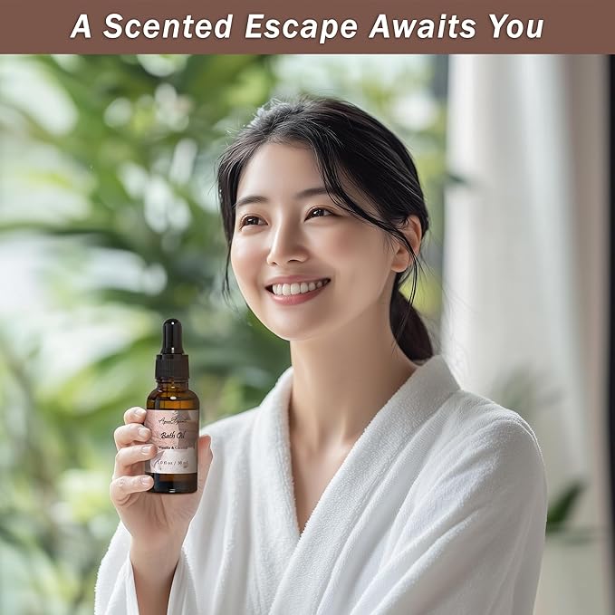 Bath Spa Gift Sets - Luxury Basket With Coconut & Vanilla - Spa Kit Includes Wash, Bubble Bath, Lotion, Bath Salts, Body Scrub, Shower Puff, Bathbombs, Soap in Wooden Basket