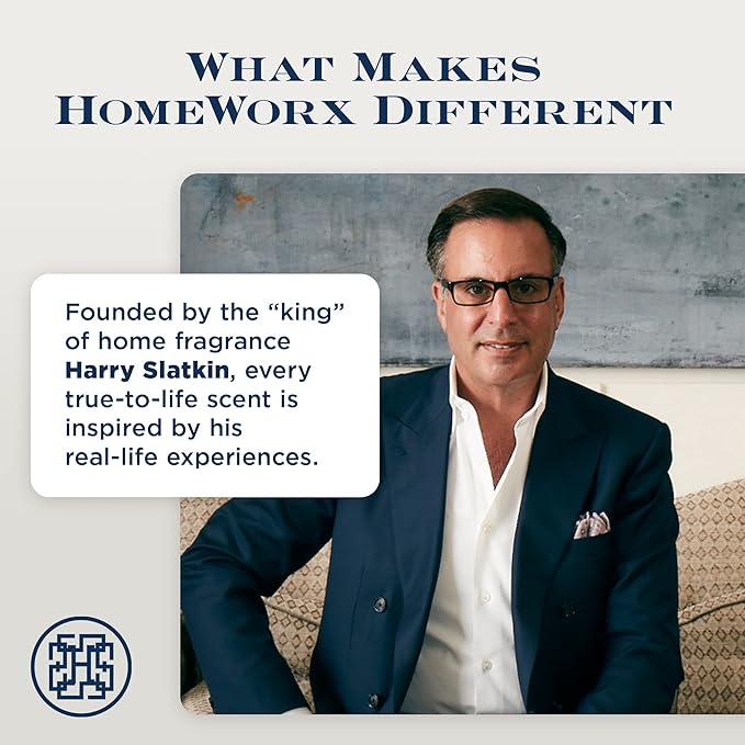 HomeWorx by SLATKIN + CO. Candle- Fresh Georgia Peach, 18 oz. Premium Scented Candle - 30-55 Hours Burn Time