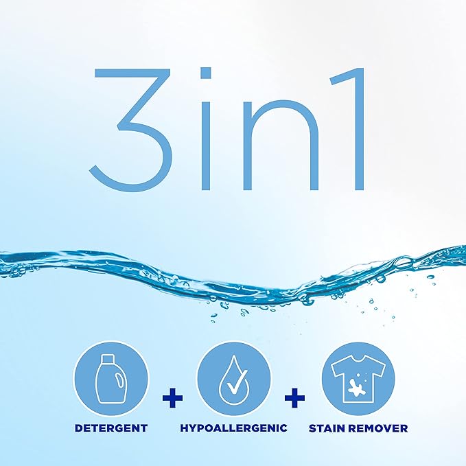 Tide Free & Gentle Liquid Laundry Detergent, 113 Loads, 149 fl oz, Tide Laundry Detergent, Clean Laundry Detergent