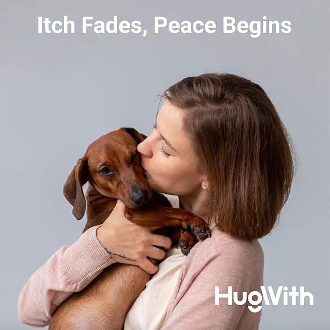 Dog Ear Wipes, Finger Design Pet Ear Cleaner Wipes for Dogs and Cats, Soothing Forest Formula for Itchy Ears, Infection Solution, Gentle Yeast Remover and Puppy Ear Wash Wipes, 60ct