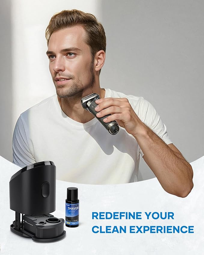 2025 New Reusable Cartridge Compatible with Braun Clean & Renew Refill Cartridge CCR, Shaver Cleaning & Care Refill Kit with Gentle Hygienic Protection, Eco-Friendly