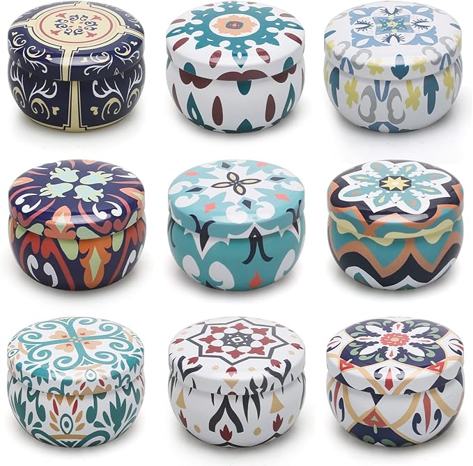 Scented Candles, 9 Packs 2.5oz Candle Set, Soy Candles for Home Scented, Aromatherapy Candle Gift Set for Stress Relief, Bathing, Ideal Gifts for Women Birthday, Valentines Day, Mothers Day