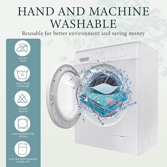 Homimp Washable Pee Pads for Dogs, 8 Pack Reusable Puppy Pads Waterproof, Absorbent and Leakproof Dog Pee Pads, Non Slip Puppy Training Pads, Pet Mat for Floor, Crate, Couch, Whelping,Blue, 16"x20"