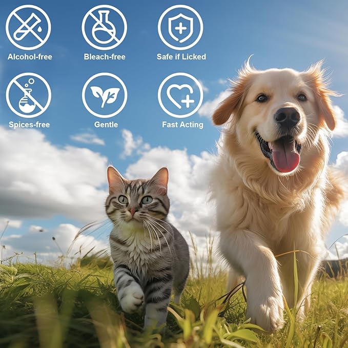 400Pcs Eyes Wipes for Dogs, Pet Tear Stain Remover Wipes, Pet Eye Wipes for Dogs & Cats, Hypoallergenic Soothing Cleansing Pet Wipes (200pcs x2)