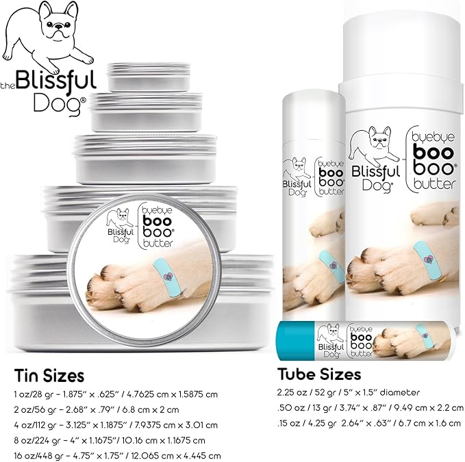 The Blissful Dog Newfoundland Boo Boo Butter, 16 oz.