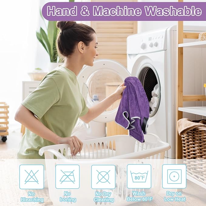 Dog Towel, Gimilife Dog Bathrobe Pet Grooming Towel Drying Coat Robes for After Bath Collection Absorbent Microfiber Towels Dogs Bath for Drying Dogs Small Medium Large