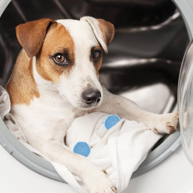 18-Pack Reusable Pet Hair Remover Balls for Laundry, Washer and Dryer Lint Catcher for Dog and Cat Fur Removal