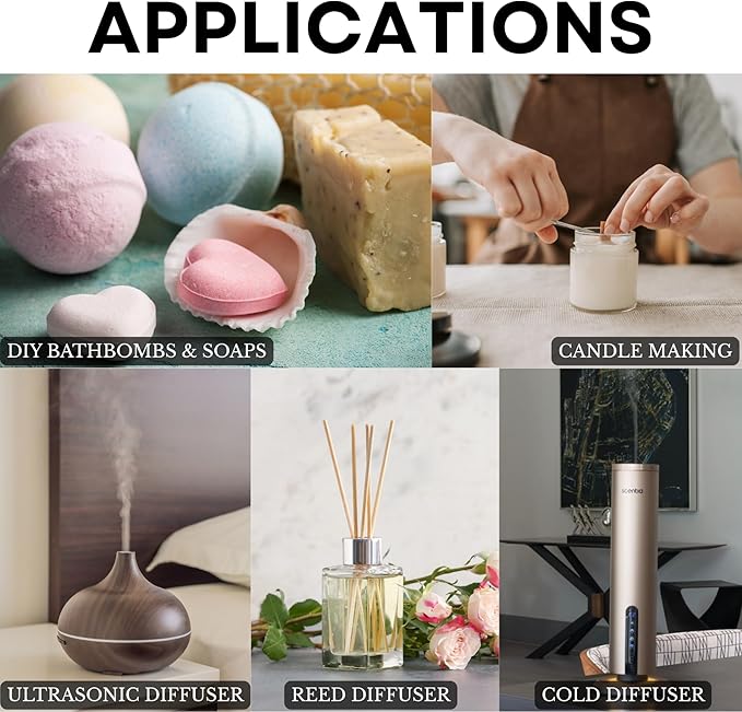 Scentia Hotel Diffuser Oil Gift Set – 10 mL, 0.34 fl oz | Inspired by 5-Star Hotels Baccarat NYC, Scentia My Way & Delano Scents | Luxury Aroma Diffusers - Thanksgiving & Holiday Gift