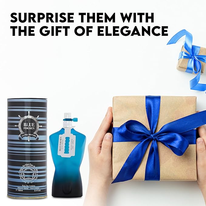 Men's Cologne Include 4 Variety Pack Perfume Gift Set- 3.4 Fl Oz Each Eau De Parfume Tobacco,Musk,Woody,Masculine Scent Long Lasting Fragrance(Bundle O)