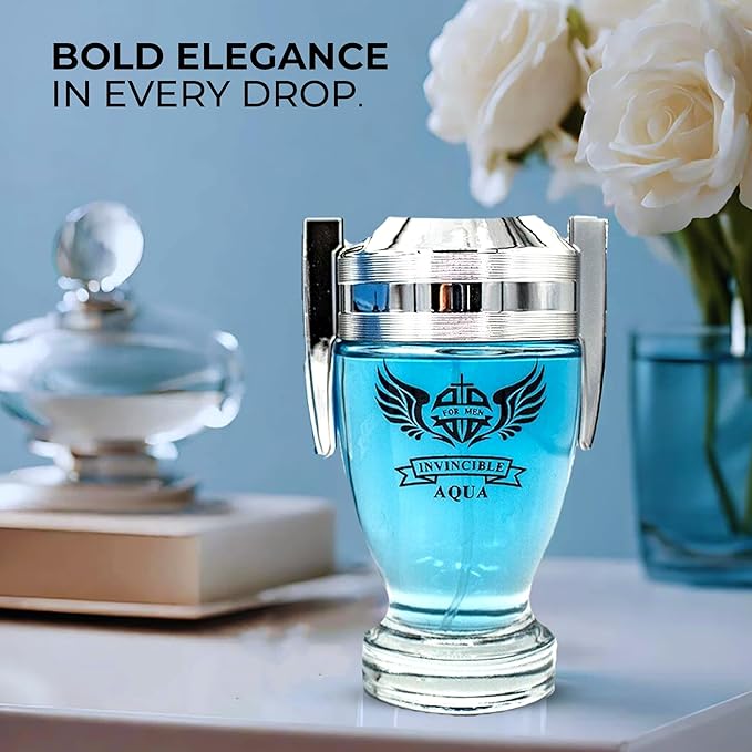 3Pack Men Colognes Combo Set Invincible Series 3.4 Fl Oz Each Eau De Parfume Spray with Woody Floral & Fruity Scent Perfume Gift Set Day to Night Use Fragrances