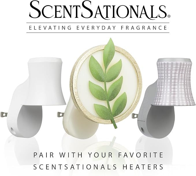 Scentsationals Fragrance Oil Plug In Air Freshener Refills 3-Pack - Frosted Evergreen - Works with Scentsationals Wall Plugs, Long-Lasting Home Fragrance, 0.8 fl oz Each, Packaging May Vary