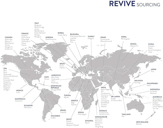Christmas Wreath Essential Oil Blend 10mL by Revive Essential Oils - 100% Pure Therapeutic Grade, for Diffuser, Humidifier, Massage, Aromatherapy, Skin & Hair Care