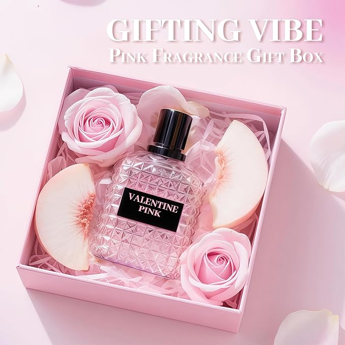 4PCS Perfume Set for Women Fragrance Gift Set with Vanilla,Sweet Fruity Eau De Parfume| 3.4 Fl Oz Each(La Vida Bella,La Vida Bella Ext,Valentine Pink,Romance)