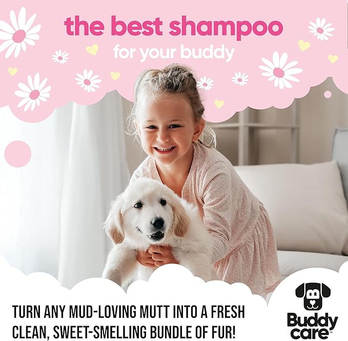 Baby Fresh Dog Shampoo by Buddycare | Deep Cleansing Shampoo for Dogs | Fresh Scented | with Aloe Vera and Pro Vitamin B5 (169.07oz)