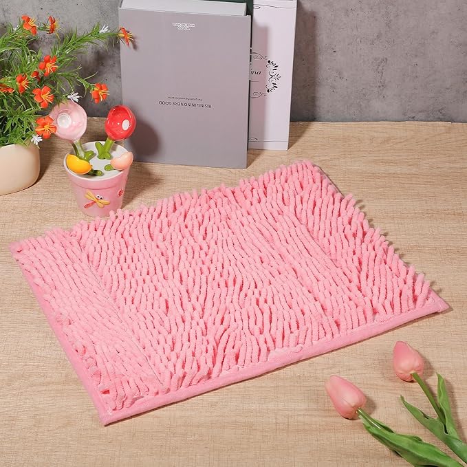 8 Pcs Guinea Pig Liner Washable Rabbit Cage Liner 16x12 Inch Guinea Pig Fleece Mats Reusable Bedding Pee Pads for Small Animals, Bunny (Gray, Green, Pink, Blue)