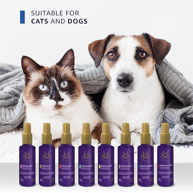 Hydra Groomers’ Forever Winner Cologne, Cat and Dog Cologne Spray, 4.4 fl. oz.
