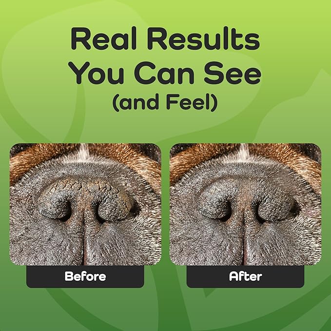 Therapeutic Paw Butter for Dogs - Non-Toxic, Lick-Safe Nose Balm for Dogs + Dog Paw Balm for Dry Cracked Paws - Moisturizing Paw Wax with Coconut Oil for Dogs, Shea Butter, & Vitamin E- 50mL.