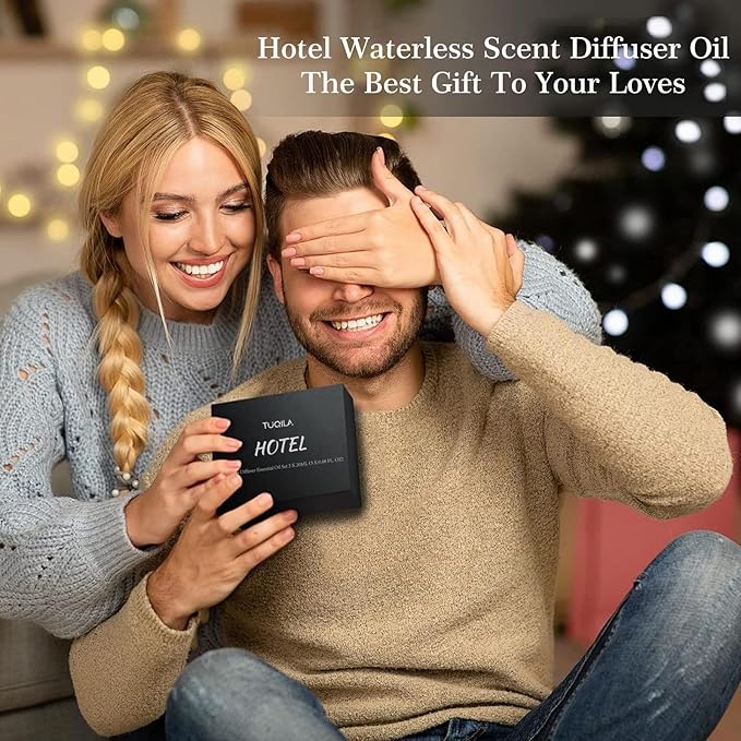 Hotel Luxury Essential Oil Set (3x20mL) – Scent Aromatherapy Oils for Diffusers – My Way, Diamond, Hope Scents –Idea for Home, Car, Hotel & Office – Long-Lasting Fragrance