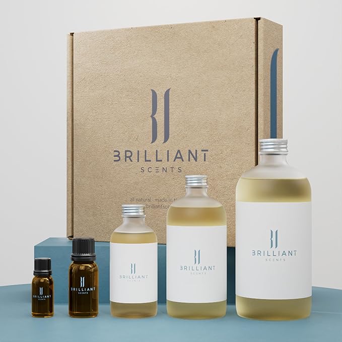 Brilliant Scents Diffuser Oil Refill, Inspired by The W Hotel, Hotel Series Aroma Scents, Essential Oils Set for Home, Fragrance Oil for Candle Making, Home, 50 ML, St. Moritz