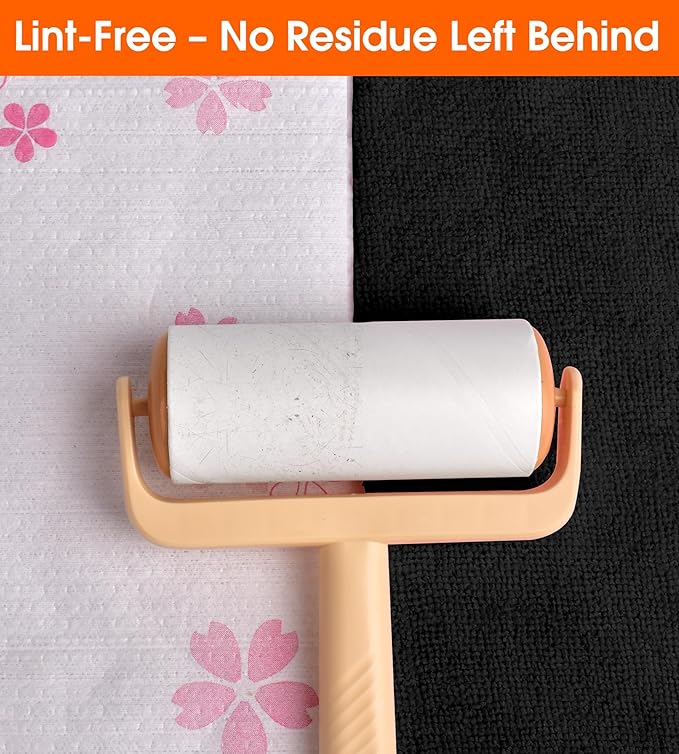 Roll of Microfiber Cleaning Cloth –100 Pack, Tear Away Microfiber Towels, Reusable, Washable, Scratch-Free, Cleaning Supplies,Kitchen Towels for Car, Home, Kitchen, Glass, Dishes(Black)