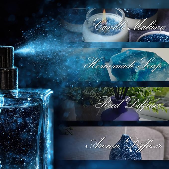 ARVIDSSON Cologne Fragrance Oils Set, Essential Oils for Diffuser | Deep Ocean, Cologne, Amber Oud, Tobacco Vanilla, Man Cave, Midnight Musk, Diffuser Oil Scents for Candle Making, Soap Making