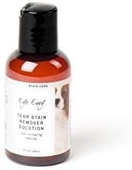 Eye Envy Tear Stain Remover Solution for Dogs. 100% Natural, Safe. Treats The Cause of Stains. Recommended by AKC Breeders, Vets, Handlers, Groomers. Contains Colloidal Silver. 2 oz. Made in USA