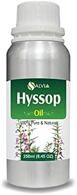 Hyssop (Hyssopus Officinalis) Essential Oil 100% Pure & Natural Undiluted Uncut Oil | Use for Aromatherapy | Therapeutic Grade - 250ml