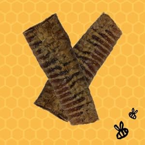 Honey I'm Home Honey Coated Dog Chew Variety Pack – Crunchy Ears, Trachea Tubes & Bully Sticks – All-Natural, Grain-Free, Healthy Buffalo Treats