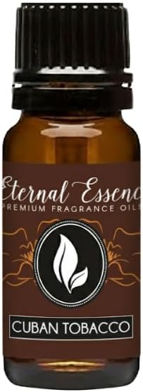 Eternal Essence Oils Cuban Tobacco 10ml Fragrance Oil – Warm Spice, Creamy Vanilla, Smoky Patchouli & Amber Woods – Masculine, Bold, Aromatic Scent