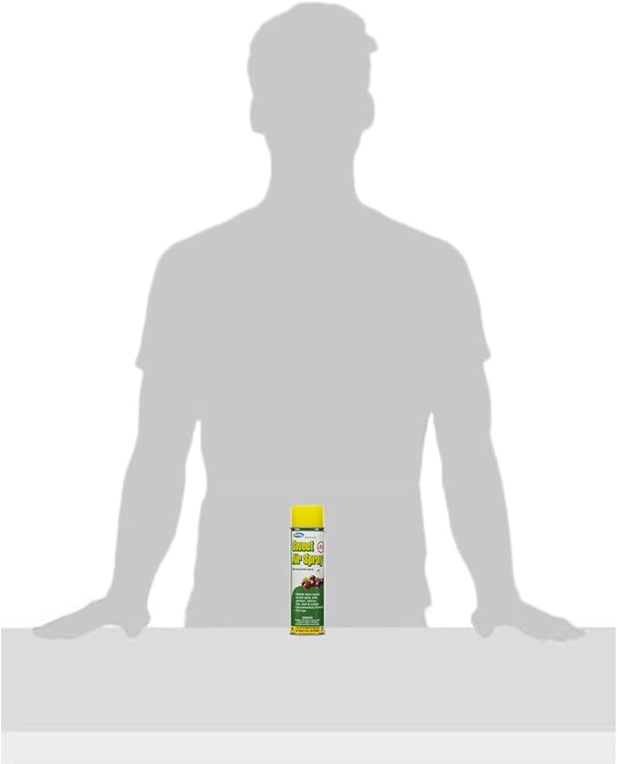 ComStar Sweet Air Spray, Odor Neutralizer Spray With Strong But Pleasant Cherry Scent, Works Fast to Eliminate Unwanted Fuel, Garbage, HVAC Odors, Made In USA, 16 Ounces Aerosol (60-520)