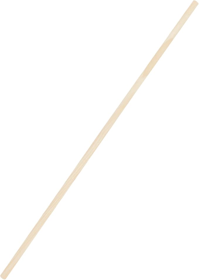 25PCS Dowel Rods Wood Sticks Wooden Dowel Rods - 1/4 x 12 Inch Precut Dowels for Crafting, Hardwood Dowel Rod Assortment, Wooden Rod Sticks Doweling Rods, Cake Dowels for Tiered Cakes