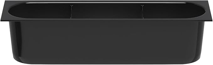 16 in. x 5.5 in. Plastic Bottle Holder for Ice Bins. Holds 3 Bottles