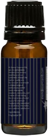Eternal Essence Oils Pinstripes 10ml Fragrance Oil – Mint Leaves, Grapefruit, Cardamom & Amber Woods – Cool, Clean, Musk-Infused Scent with Magnetic Spice