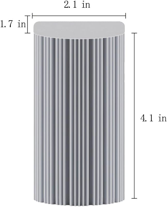 4-Pack Damp Duster Sponge, Clean Everywhere Easily- Clean Blinds, Baseboards, Washbasin, Glass, Sofa, Railings, Wood, Stain, Pet Hair, Mirrors(Grey)