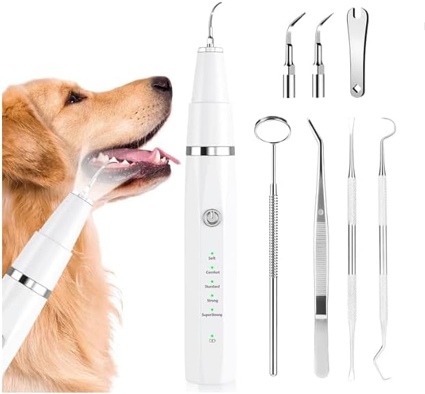 KT Dog Teeth Cleaning Kit for Small & Large Dogs – Complete Pet Dental Care Set with Enzymatic Toothpaste, Dual-Head & Finger Toothbrush – Plaque & Tartar Remover, Fresh Breath Oral Hygiene Solution