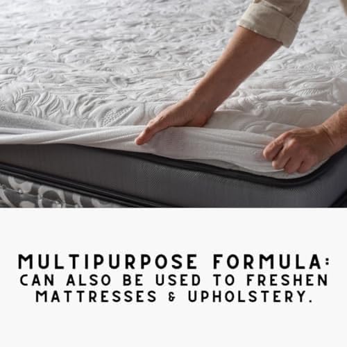 Home "Sea Mist" Cotton Blossom & Linen Natural Carpet Powder For Vacuuming, Mattress & Upholstery Freshener, Cat Litte/Dog Bed Odor Eliminator For Homes With Kids & Pets(Pack Of 4)